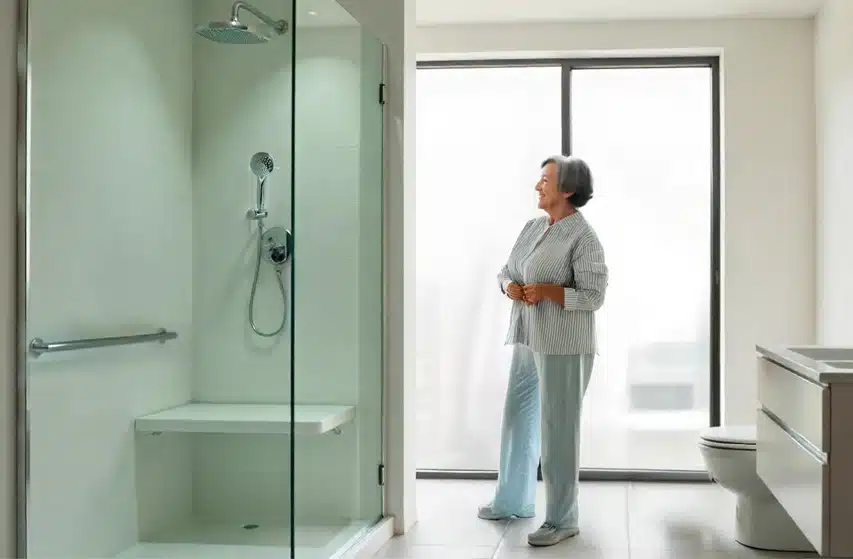 Installation de douche senior : l’aménagement le plus fréquent selon une étude